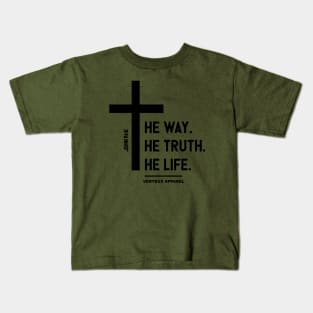 Jesus Is The Way. Kids T-Shirt